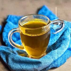 Blue infusion herbal infusion tea