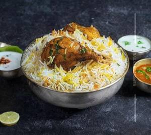 Chicken Tangdi Biryani [Half]