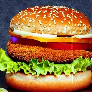 Veg Cheese Filling Burger