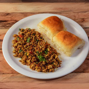 Egg Bhurji Pav
