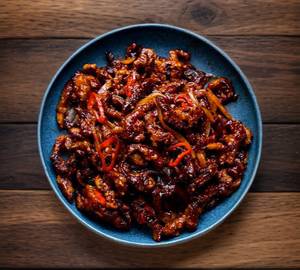 Beef Pepper Fry (chinese)