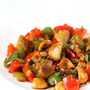 Mushroom Chilli