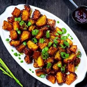Crispy Chili Potatoes