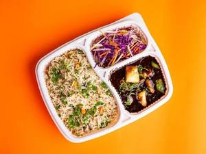 Paneer Manchurian Fried Rice Tiffin