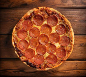Chicken Pepperoni Pizza