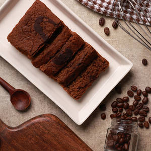 Eggless Coffee Cake -Millets, Low Carb -  [150g]