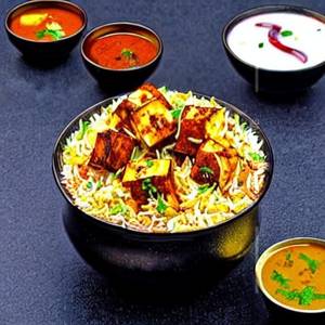 Paneer Laziz Biryani