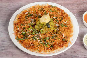 Open Butter Masala Dosa