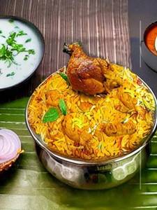 Chicken Dum Biryani [Half]