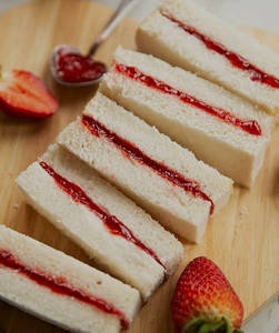 Bread Butter Fruit Jam Sandwich