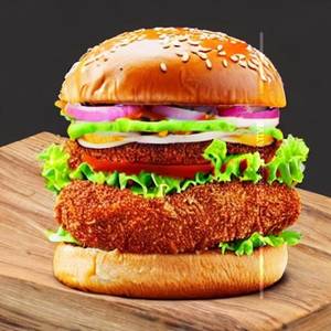 Burger chicken