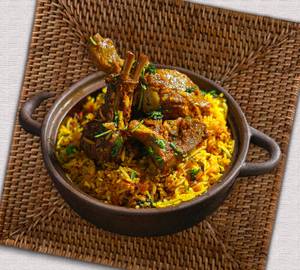 Hyderabadi chicken fry biryani 1000ml