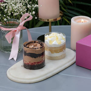 Belgium Raspberry & Pineapple Mini Cake Combo