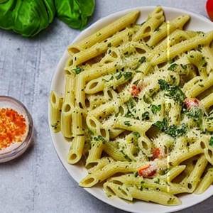 Pesto Penne Cheese Pasta