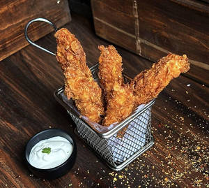 Crunchy Chicken Strips [5 Pieces]