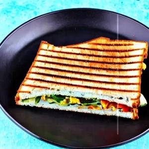 Grilled veg sandwich