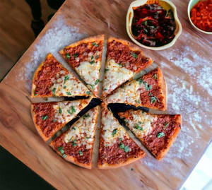 Chicken Kheema Pizza