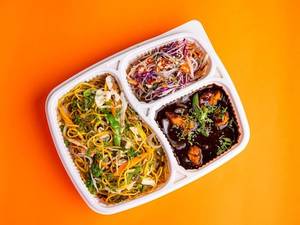 Chicken Manchurian Noodles Tiffin