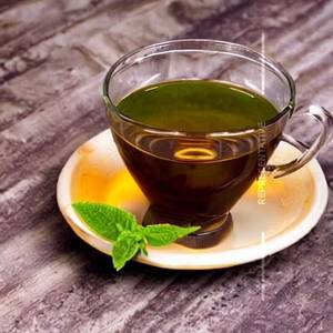 Holy basil herbal infusion tea