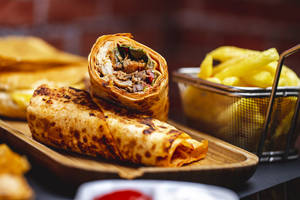 Tandoor Roti Shawarma