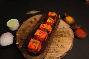 Achari Paneer Tikka.