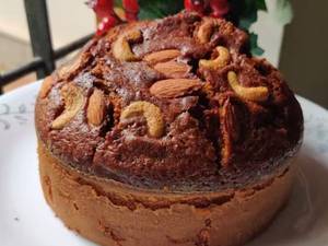 Delicious Almond Dry Cake [500 grams, 6 inches, Serves 4]