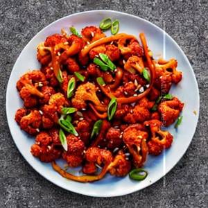 Honey chilli cauliflower