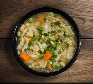Canton Style Soupy Noodles Chicken