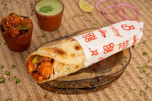 Chilli Chicken Kathi Roll