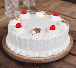 Vanilla fresh cream cake 500Gram