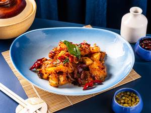 Burnt Chilli Pomfret (Mc)