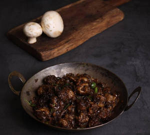 Mushroom Pepper Fry