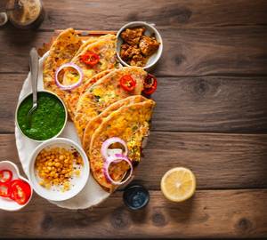 Aloo pyaj paratha
