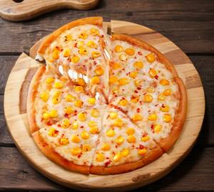 Sweet corn pizza