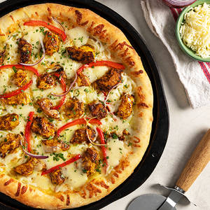 Pizza Butter Chicken (King Special With Butter Gravy)