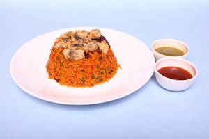 Schezwan Mushroom Fried Rice