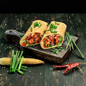Chicken - Mutton Combo Seekh Roll
