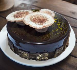 Chocolate cake [500 grams]  [veg preparation]