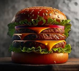 Maharaja paneer burger