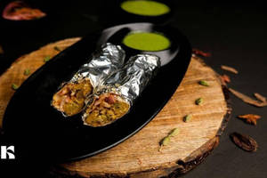 Mutton Seekh Kebab Roll