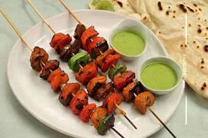 Mushroom Achari Tikka
