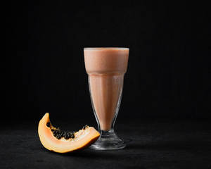 Papaya Milk Shake