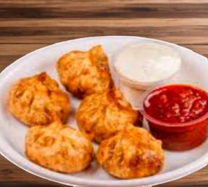 Fry cheese momos
