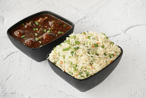 Veg Manchurian Rice
