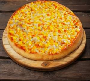 Sweet corn pizza