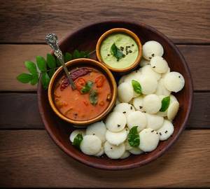 Mini Button Idli  [14 Pieces]