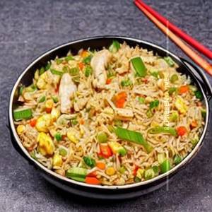 Chicken Corn & Chili Garlic Fried Rice