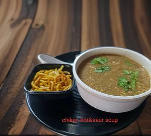 Chicken hot and sour soup