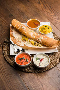 Ghee Rava Onion Masala  Dosa+ Idli 1pc Free