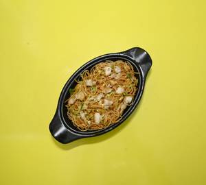 Chicken chilli garlic noodles